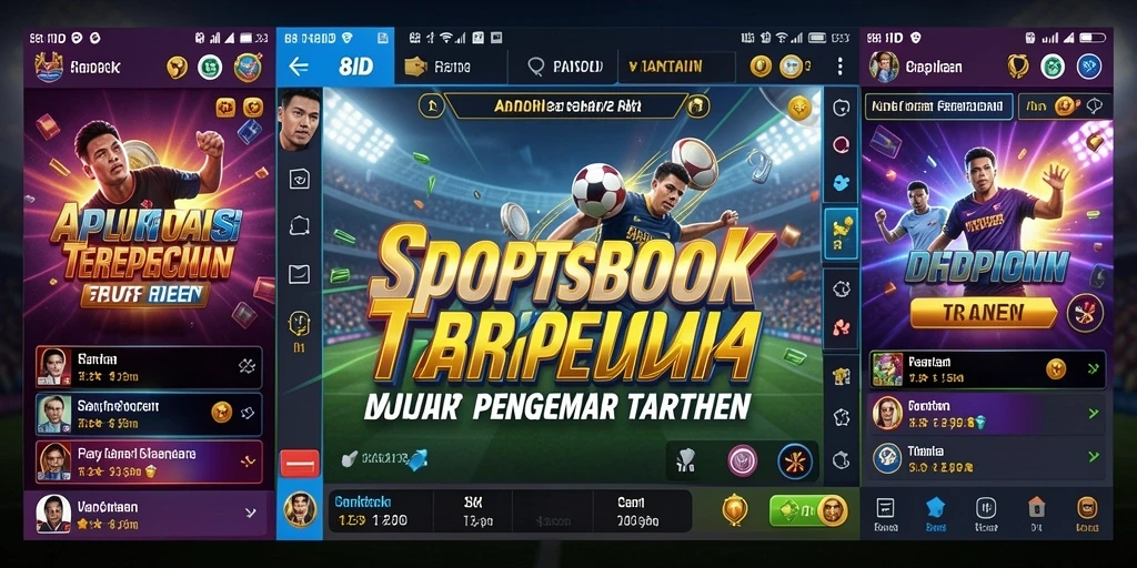 Screenshot 8ID menampilkan antarmuka taruhan yang menarik dan informatif.