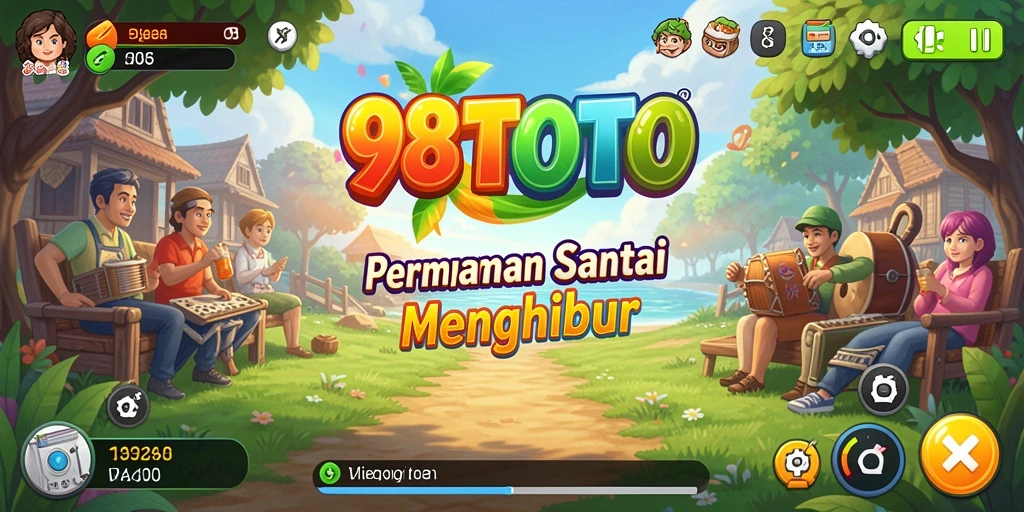 Tangkapan layar gameplay 98TOTO yang menampilkan keseruan bermain santai.