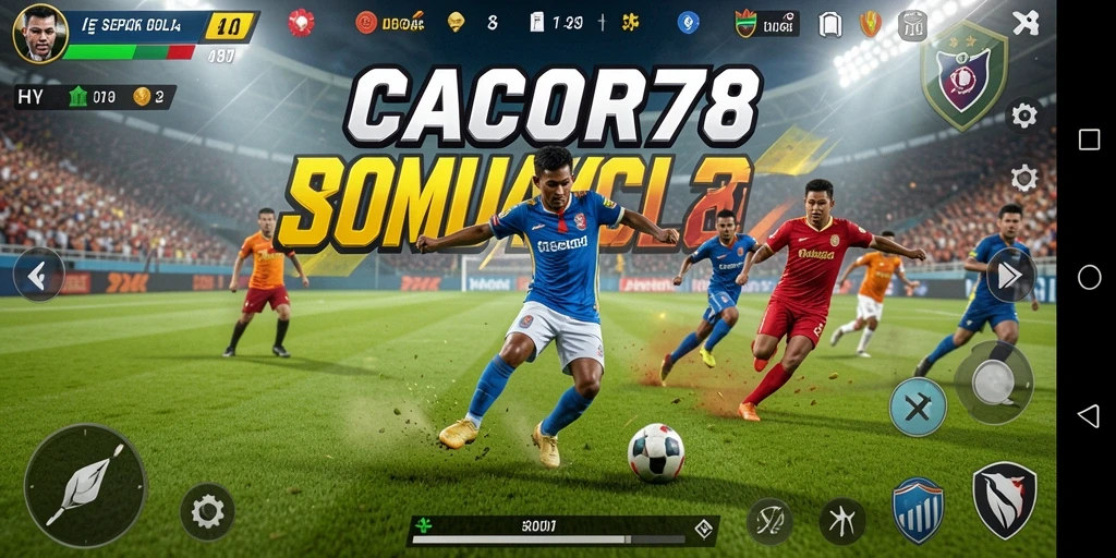 Tampilan gameplay <strong>CACOR78</strong> yang menarik dan mendebarkan.