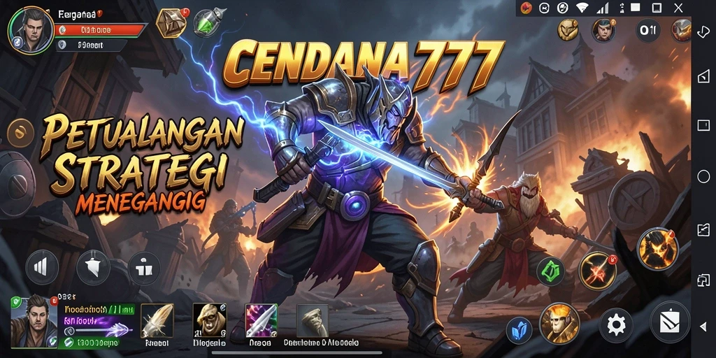 Tampilan gameplay mendebarkan dari CENDANA777.