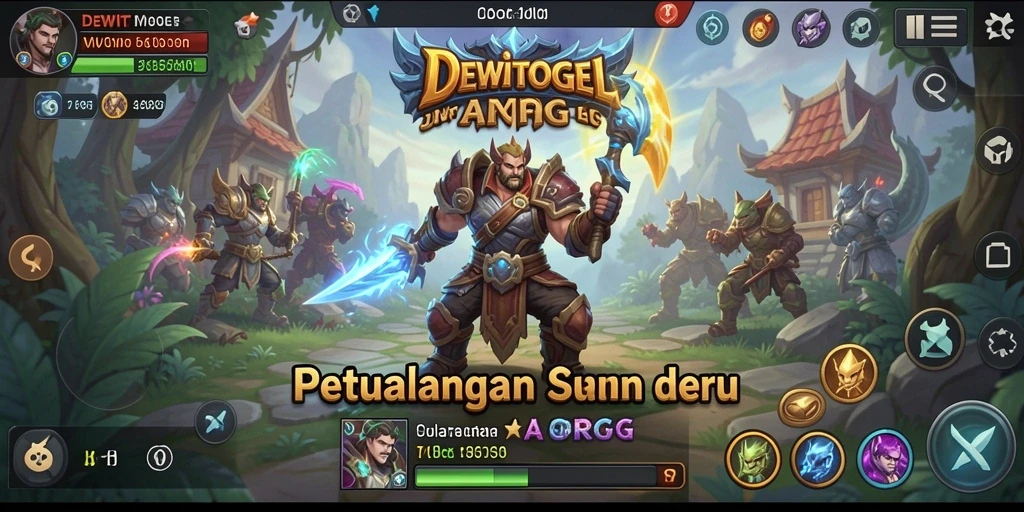 Tampilan gameplay DEWITOGEL yang mendebarkan dan penuh aksi.
