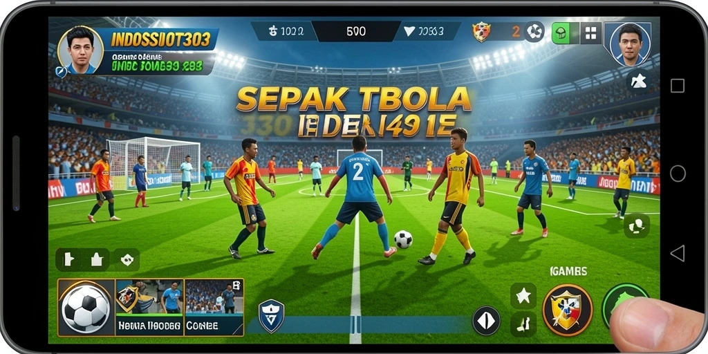 Tampilan gameplay INDOSLOT303 yang seru dan mendebarkan.