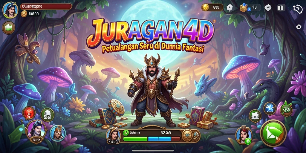 Tampilan gameplay <strong>JURAGAN4D</strong> yang penuh aksi dalam dunia petualangan.