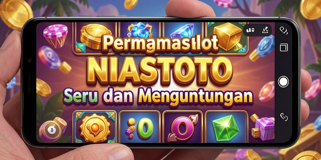 Tampilan gameplay NIASTOTO yang mendebarkan dan penuh warna.