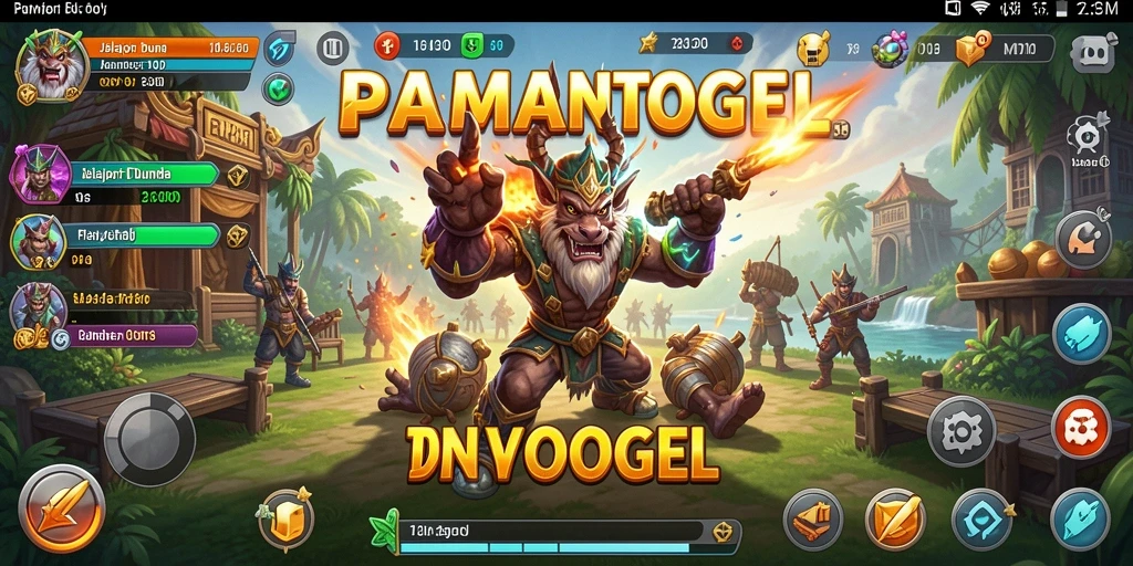 Gameplay mendebarkan dalam dunia penuh petualangan.